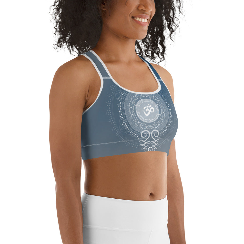 Aum & Unalome  Sports bra