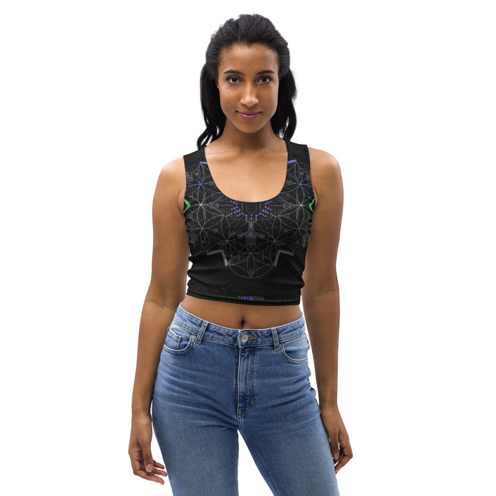 Prisma Flower Crop Top