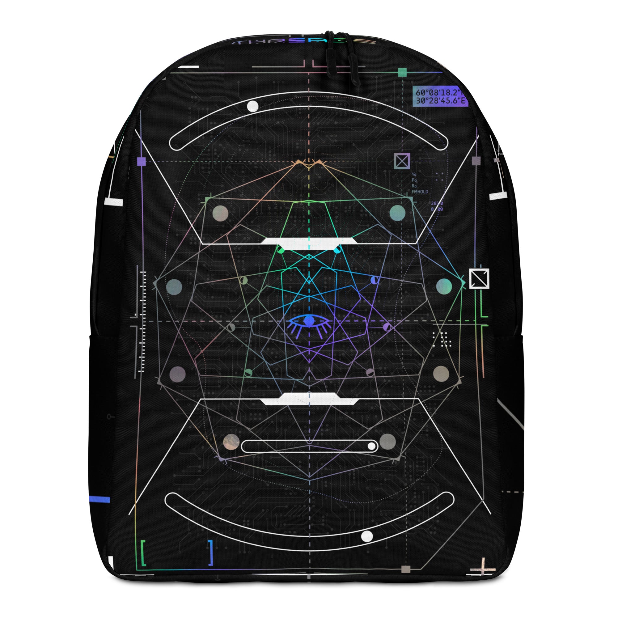Rainbow Iris Minimalist Backpack – Qthreads